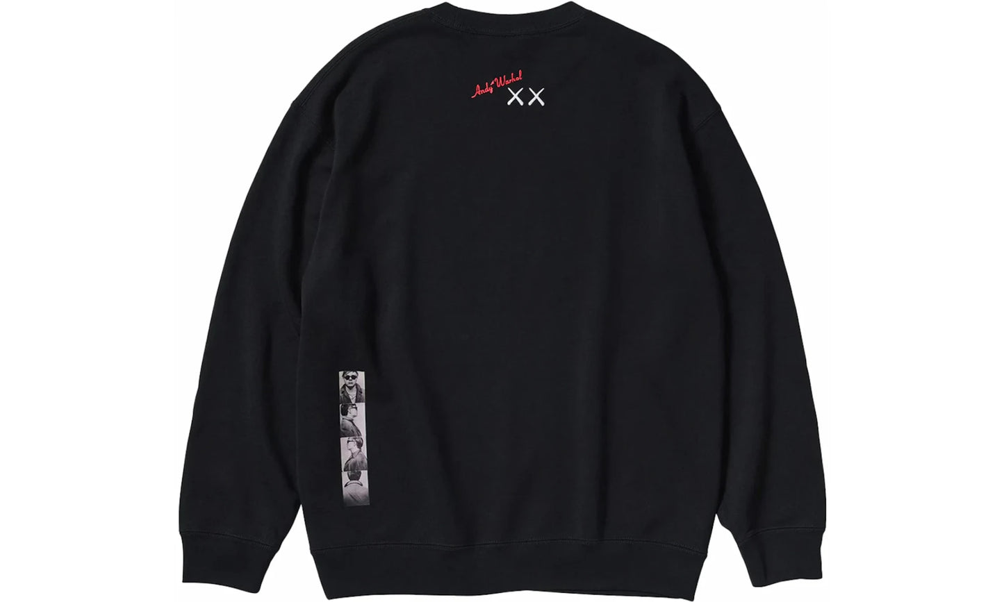 KAWS x Uniqlo Warhol Graphic 476119 Sweatshirt Black