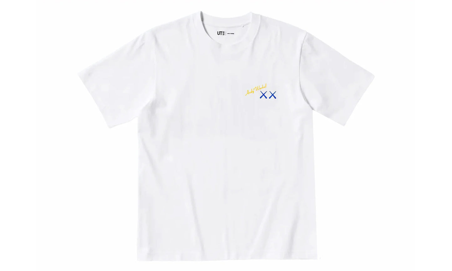 KAWS x Uniqlo Warhol UT Graphic 471321 T-shirt White