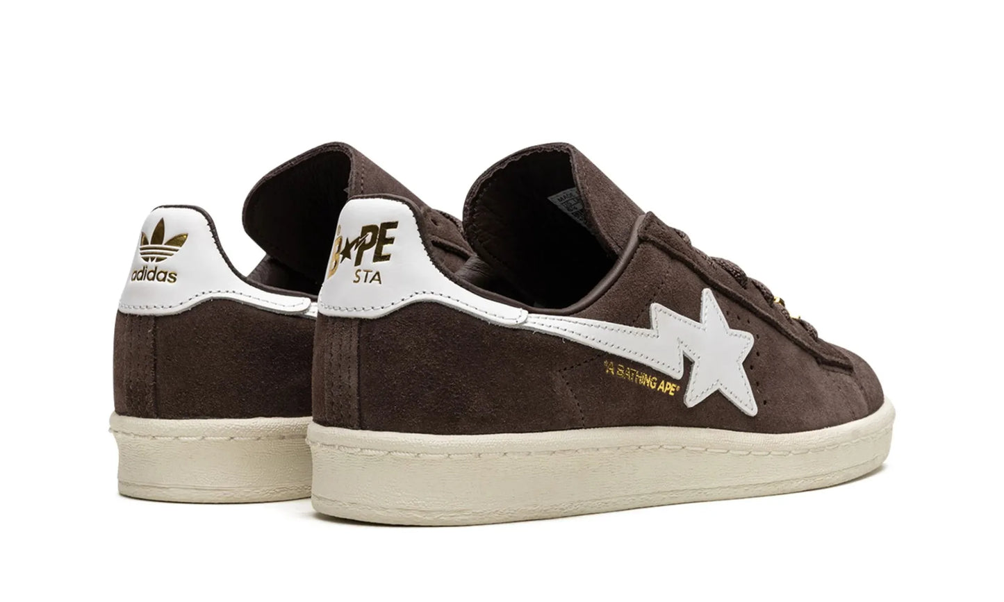 Adidas Campus 80s Bape 30th Anniversary Brown