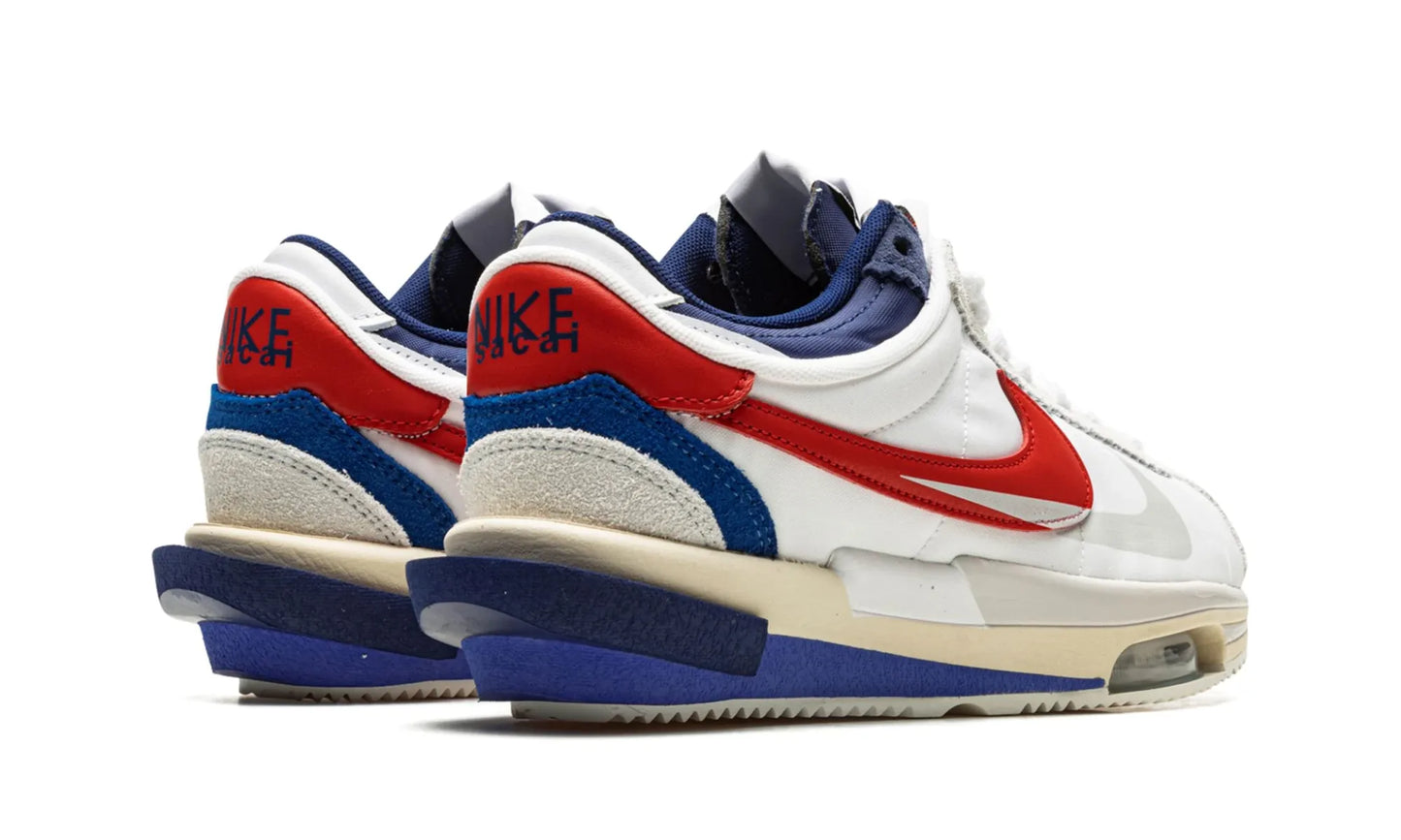 Nike Zoom Cortez SP sacai White University Red Blue