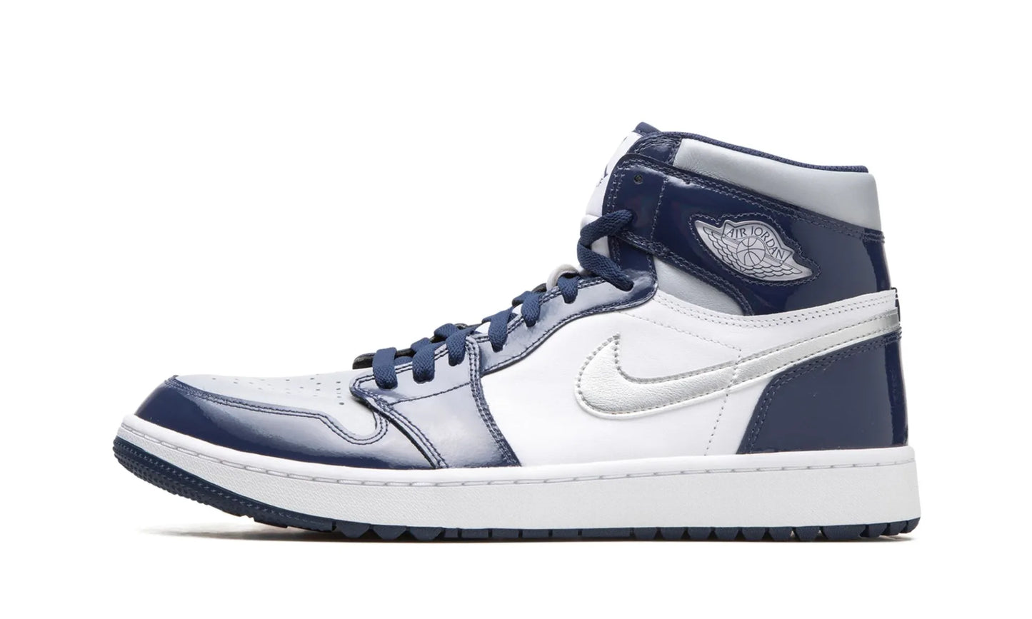Jordan 1 Retro High Golf Patent Midnight Navy