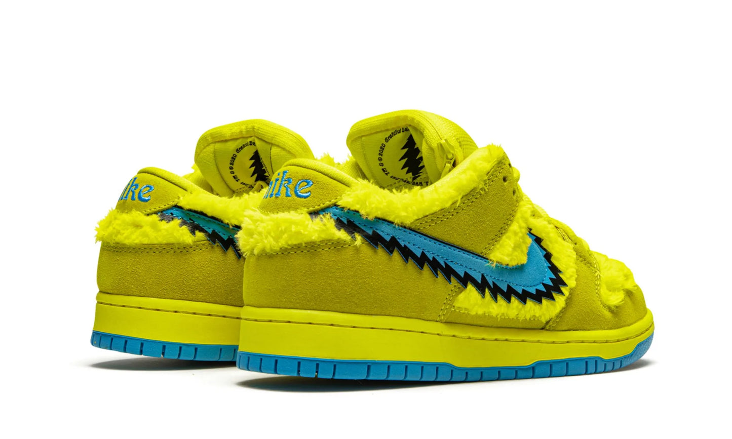 Nike SB Dunk Low Grateful Dead Bears Opti Yellow