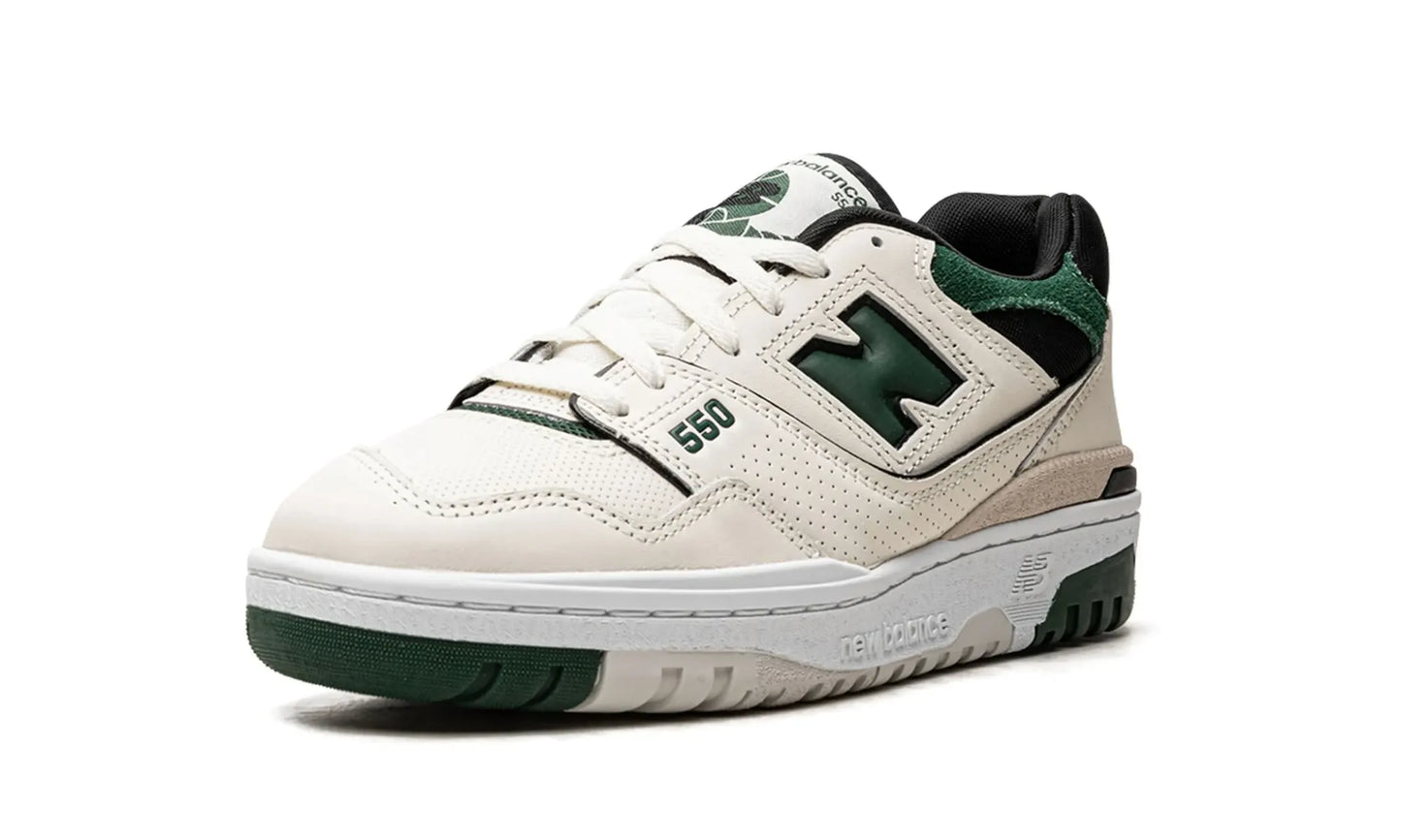 New Balance 550 Sea Salt Pine Green