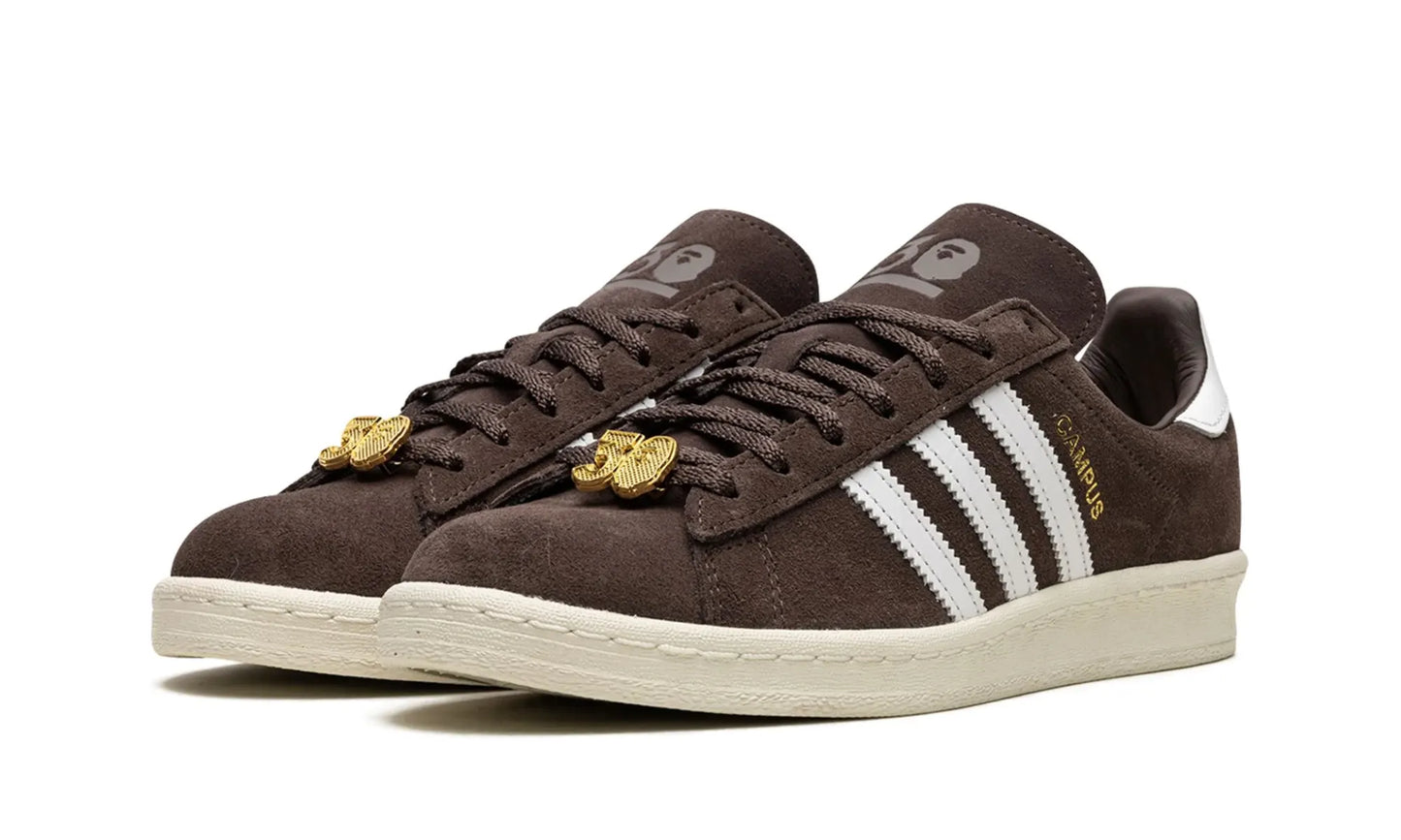 Adidas Campus 80s Bape 30th Anniversary Brown