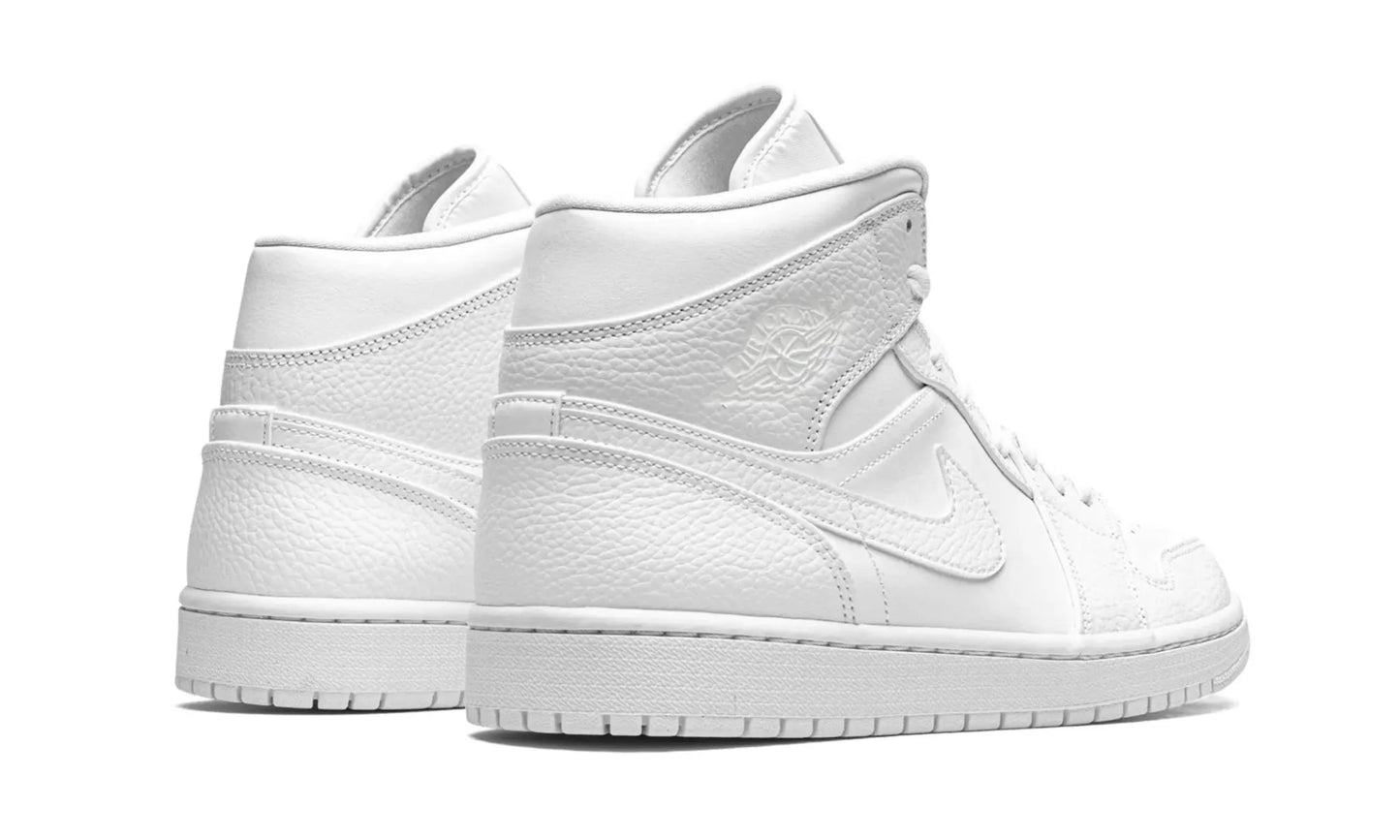 Jordan 1 Mid Triple White 2.0 (2020)