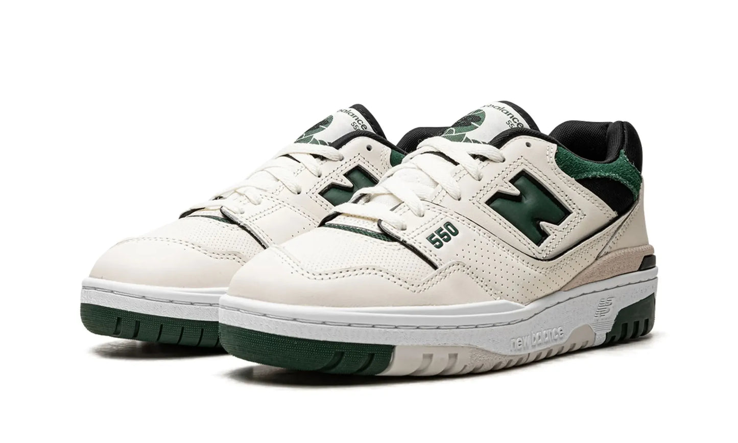 New Balance 550 Sea Salt Pine Green