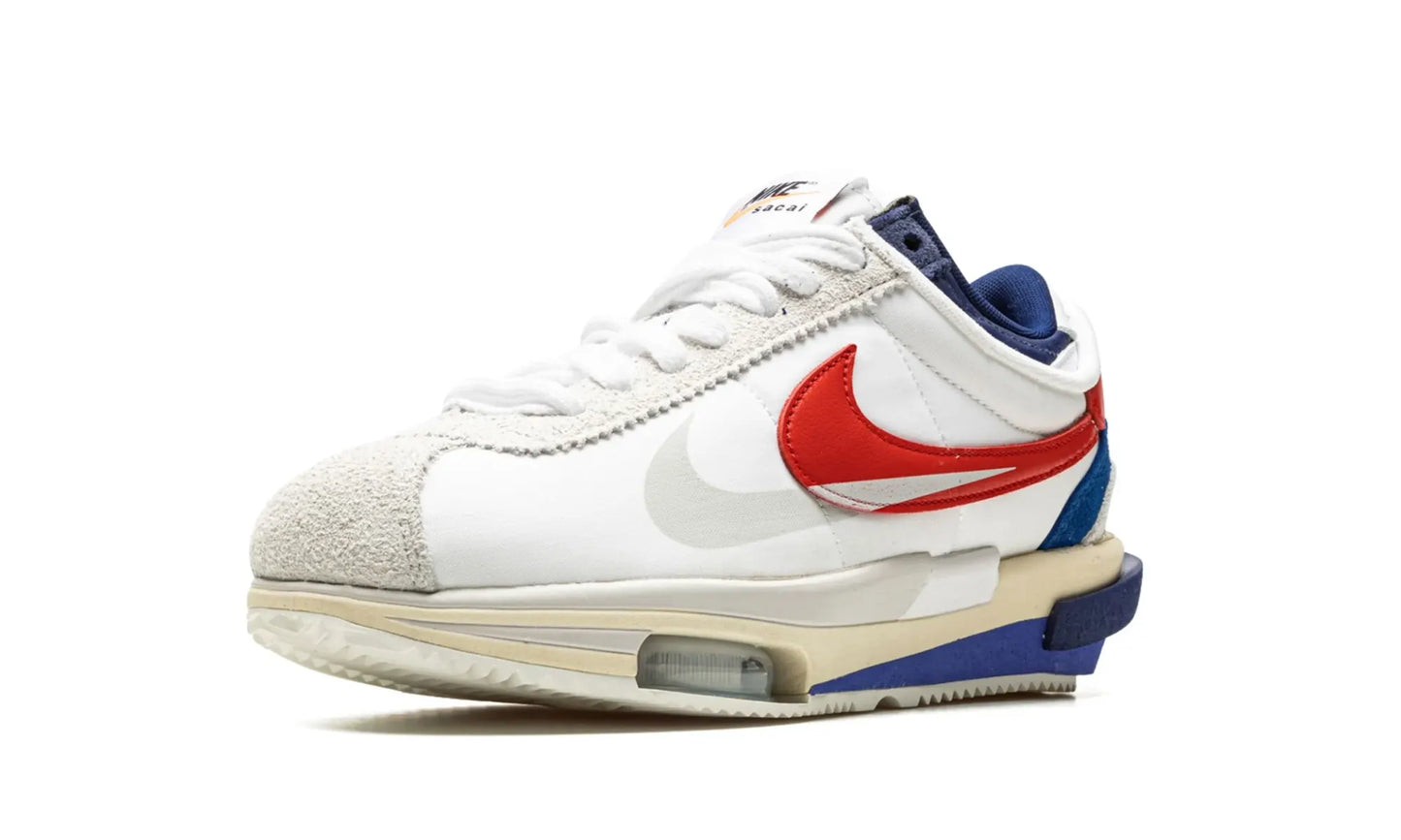 Nike Zoom Cortez SP sacai White University Red Blue