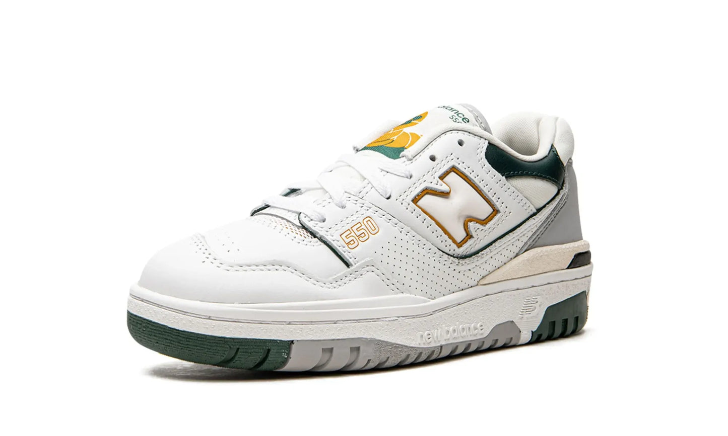 New Balance 550 White Nightwatch Green