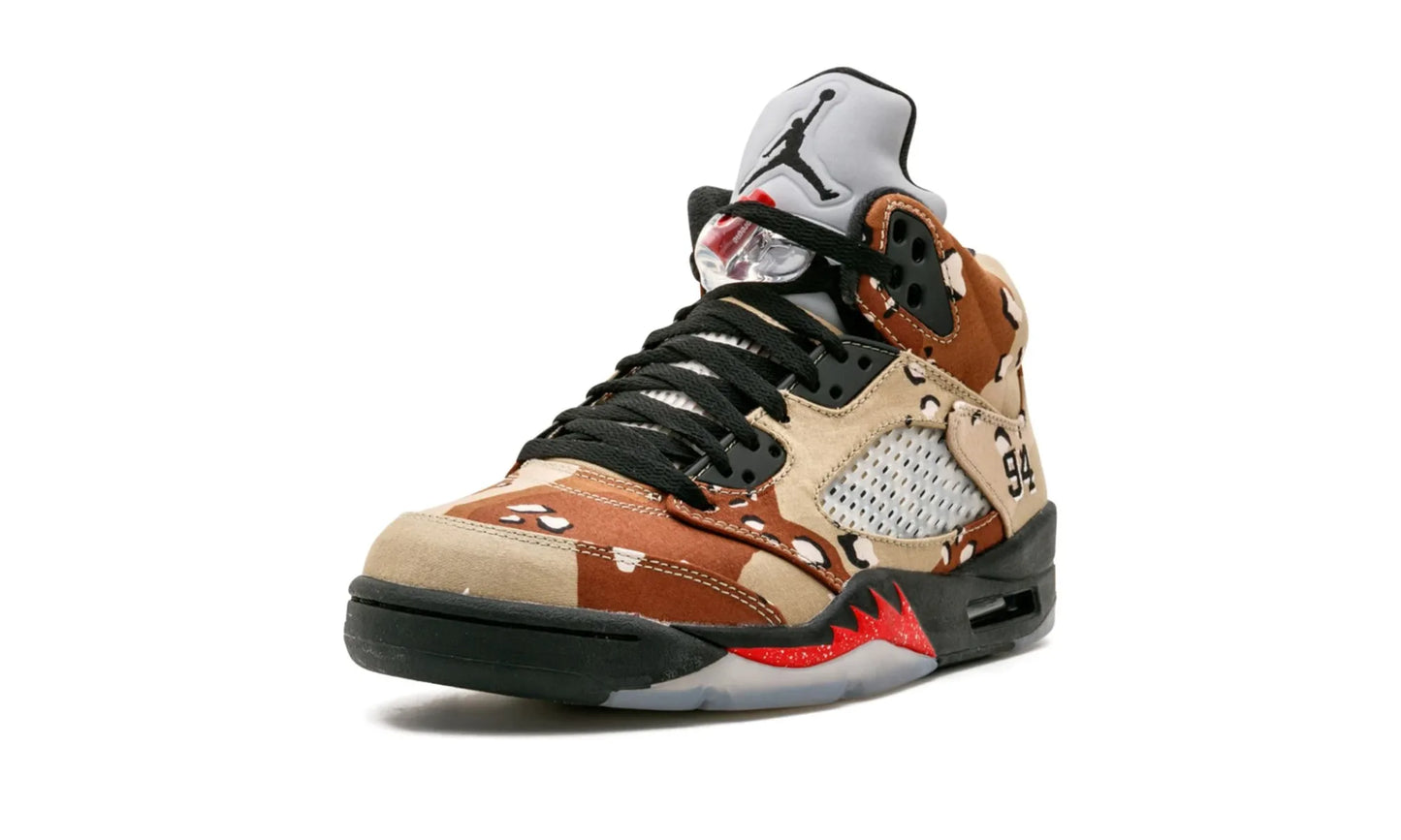 Jordan 5 Retro Supreme Desert Camo