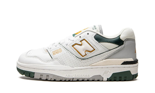 New Balance 550 White Nightwatch Green