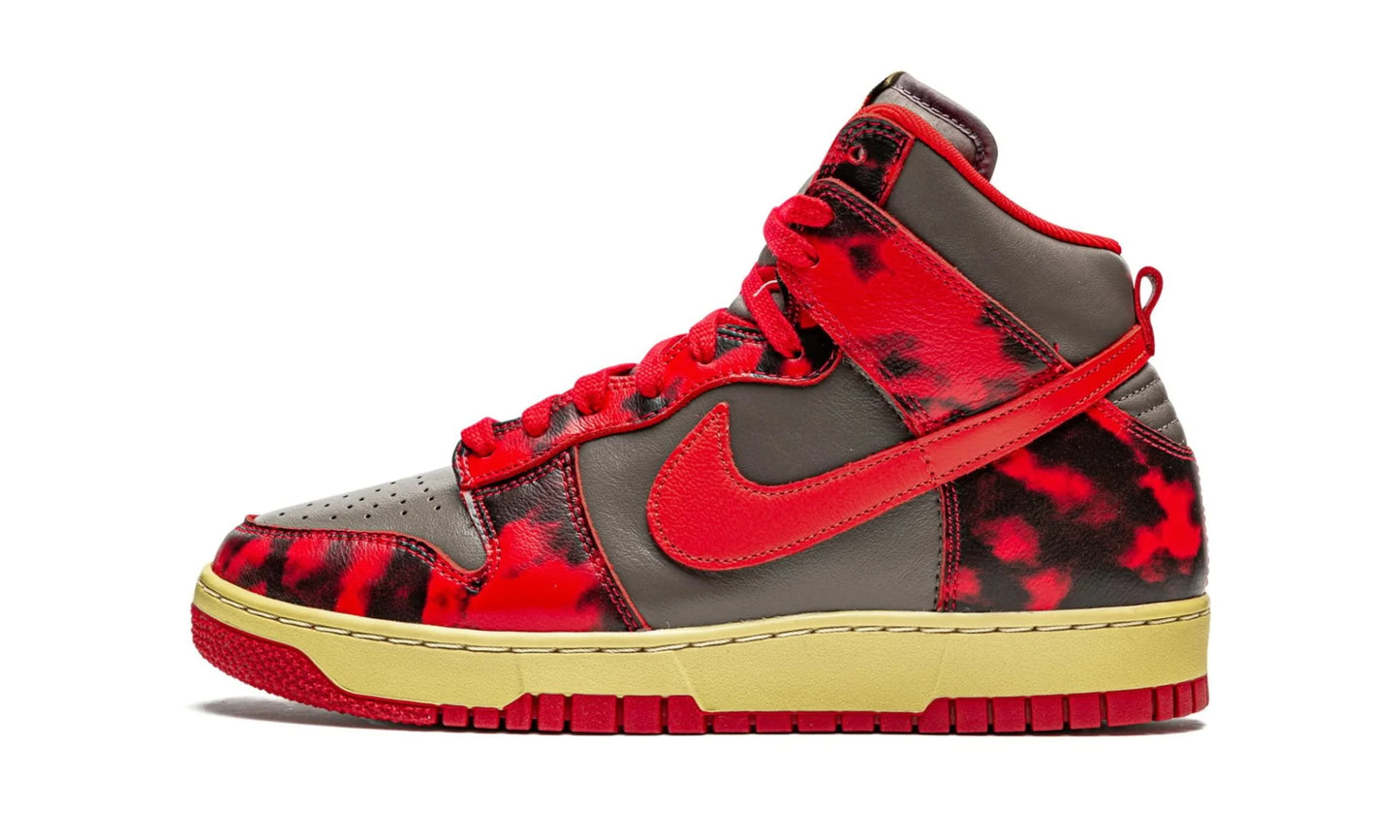 Nike Dunk High 1985 Red Acid Wash