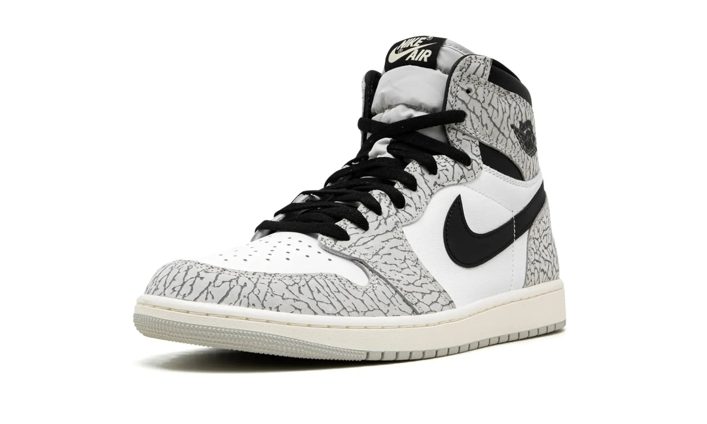 Jordan 1 Retro High OG White Cement