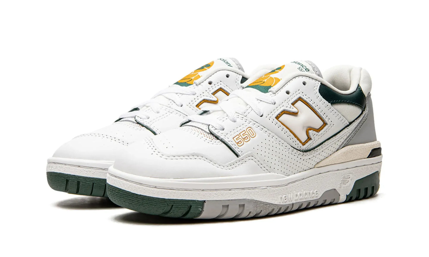 New Balance 550 White Nightwatch Green